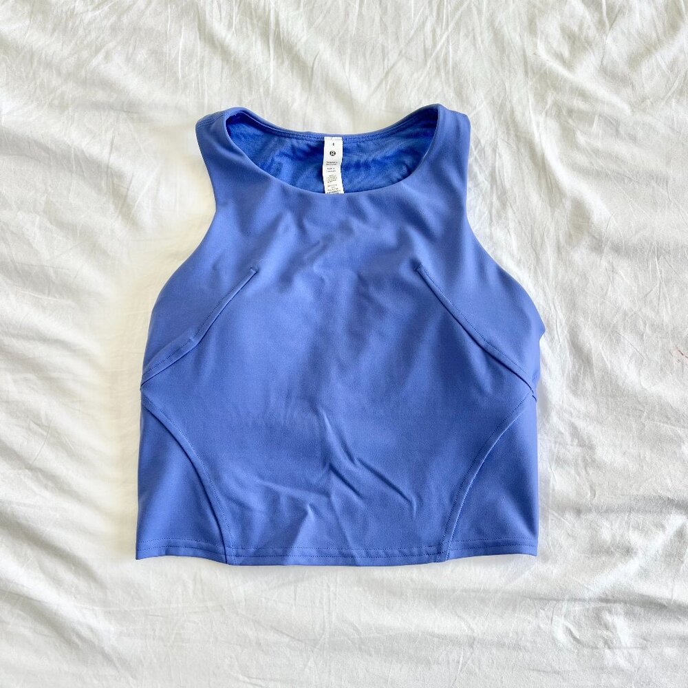 Lululemon Invigorate Training Tank Top | Size 4 | Wild Indigo